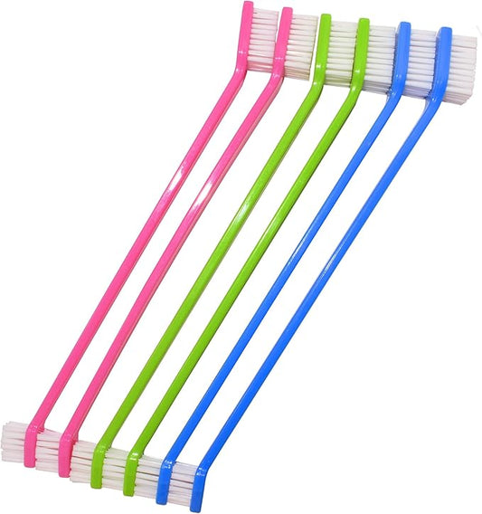 Dog Toothbrush Cat & Dog Toothbrush Soft Bristle Pet Toothbrush Combo Pack for The Dental Care of Your Small to Large Dogs, Cats, Most Pets