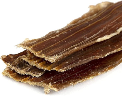 Beef Jerky For Dogs, All Natural Single Ingredient Beef Esophagus Chews, Healthy Beef Flat Gullet Strips, Naturally Occurring Glucosamine & Chondroitin Helps Joint Function, Great For Any Dog Size