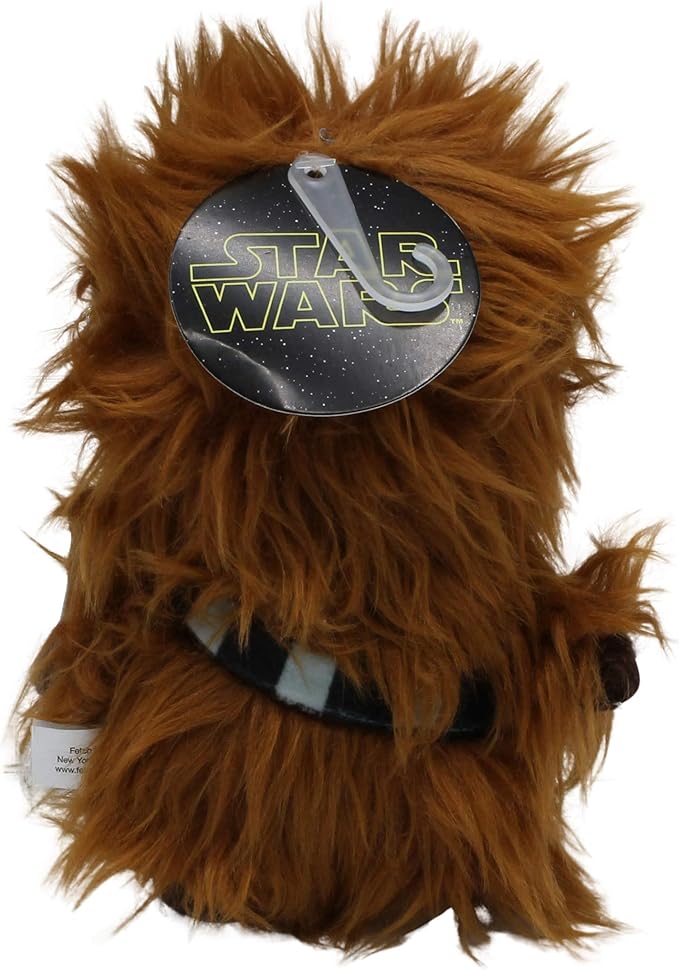 Star Wars for Pets Plush Chewbacca Figure Dog Toy | Soft Star Wars Squeaky Dog Toy | Large | Adorable Toys for All Dogs, Official Dog Toy Product of Star Wars for Pets