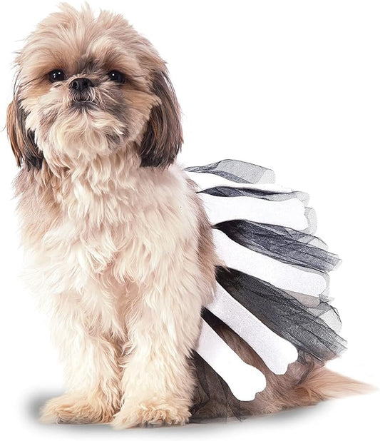 Rubie's Pet Tutu, Bone, Small/Medium