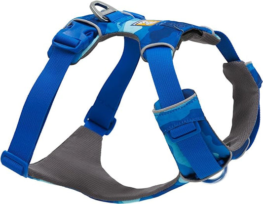 Ruffwear, Front Range Dog Harness, Reflective and Padded, No Pull Harness for Training and Everyday, Coastal Mountains, X-Small