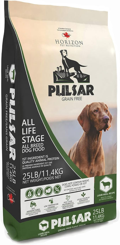 Pulsar Grain Free, Non GMO, Meat Dense All Life Stage Dry Dog Food