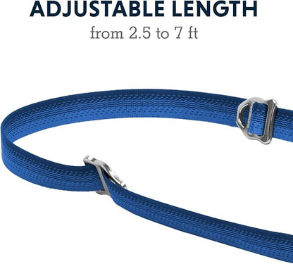 Ruffwear, Switchbak Dog Leash, Convertible & Adjustable Lead for Everyday Use, Blue Pool