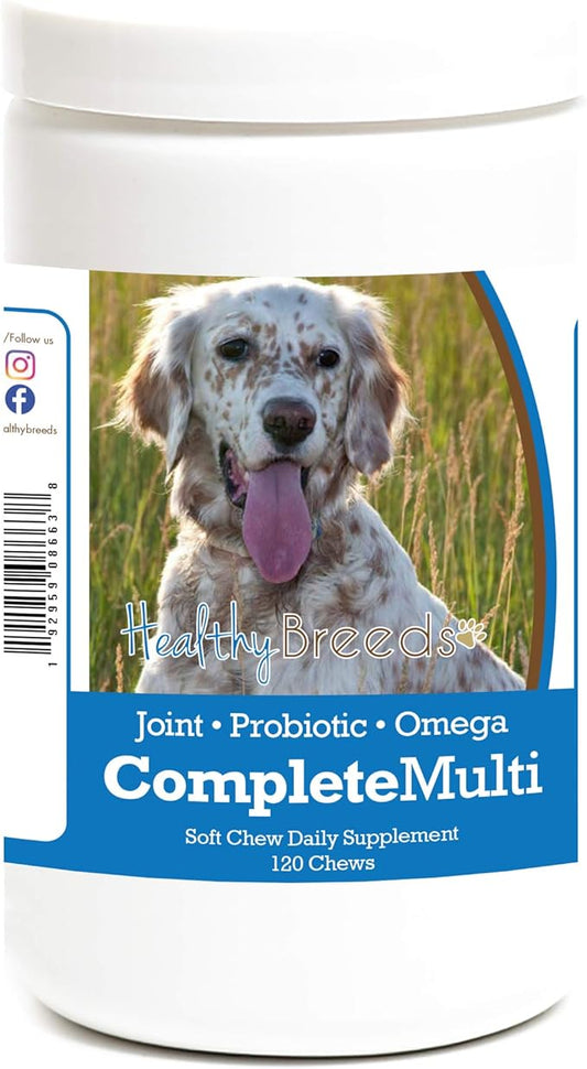 Healthy Breeds English Setter All in One Multivitamin Soft Chew 120 Count