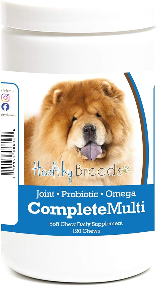 Healthy Breeds Chow Chow All in One Multivitamin Soft Chew 120 Count