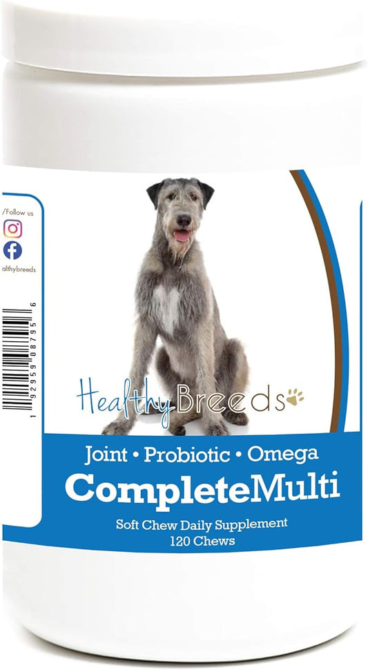 Healthy Breeds Irish Wolfhound All in One Multivitamin Soft Chew 120 Count