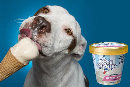 Pooch Creamery Ice Cream Mix for Dogs - Birthday Cake Flavor …