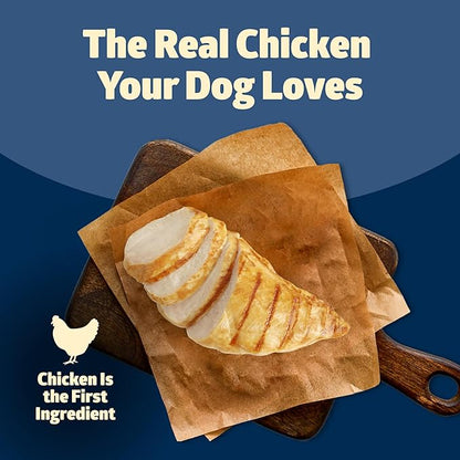 Blue Buffalo Freedom Grain-Free Senior Dry Dog Food, Provides Energy To Stay Active, Made in the USA With Natural Ingredients, Chicken & Potatoes, 4-lb. Bag