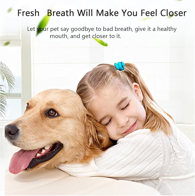 5Pcs Cat Dog Toothbrush Kit 360 Degree Dog Tooth Brush Suitable for All Cats and Dogs Dental Care Meet All Cleaning Needs, Multi-Functional Dental Cleaning