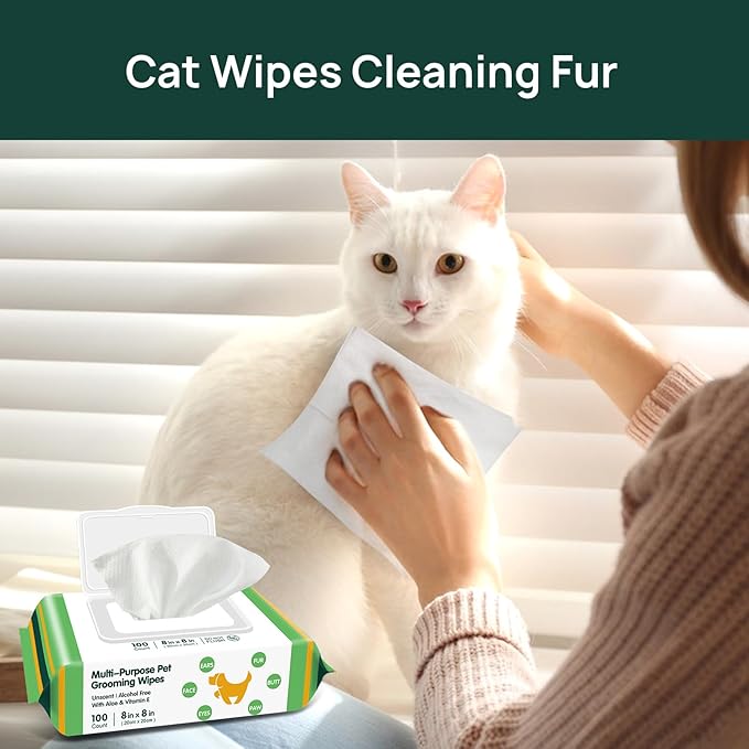 400 Unscented Dog Wipes for Paws and Butt Large Thick Puppy Wipes for Dogs Face and Body Dog Wipes Cleaning Deodorizing Cat Wipes Cleaning Fur and Butt Big Doggie Wipes Doggy Wipes Bum Dog Ear Wipes