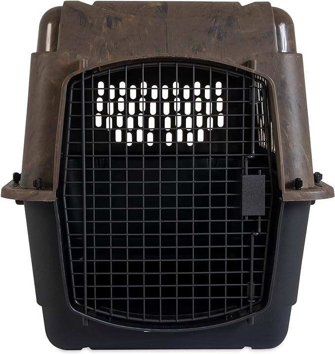 Petmate Ruffmaxx Camouflage Dog Kennel Pet Carrier & Crate,Eco Friendly 32' (30-50 Lb),Outdoor/Indoor for Large,Medium,and Small Dogs-Made from Recycled Material w/360-Degree Ventilation, Made in USA