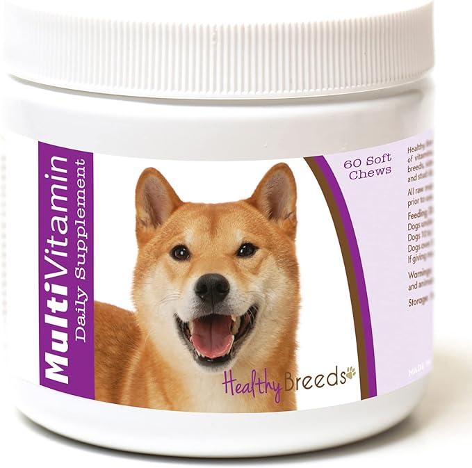 Healthy Breeds Shiba Inu Multi-Vitamin Soft Chews 60 Count
