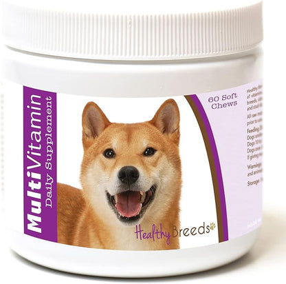 Healthy Breeds Shiba Inu Multi-Vitamin Soft Chews 60 Count