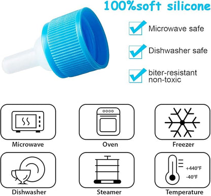 16 Pieces Pet Feeding Bottle Kit Kitten Bottles Kitten Milk Replacer Puppy Milk Feeder with Replacement Nipples Puppy Feeding Bottles for Small Animals Newborn Dog and cat Nursing Supplies
