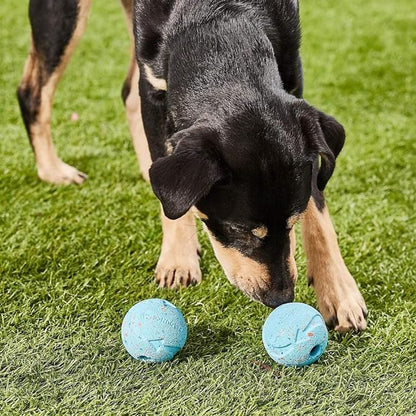 Chuckit Fetch Medley Dog Ball Dog Toys, Medium (2.5 Inch) Pack of 3, for Medium Breeds, Includes Whistler, Max Glow and Rebounce Balls
