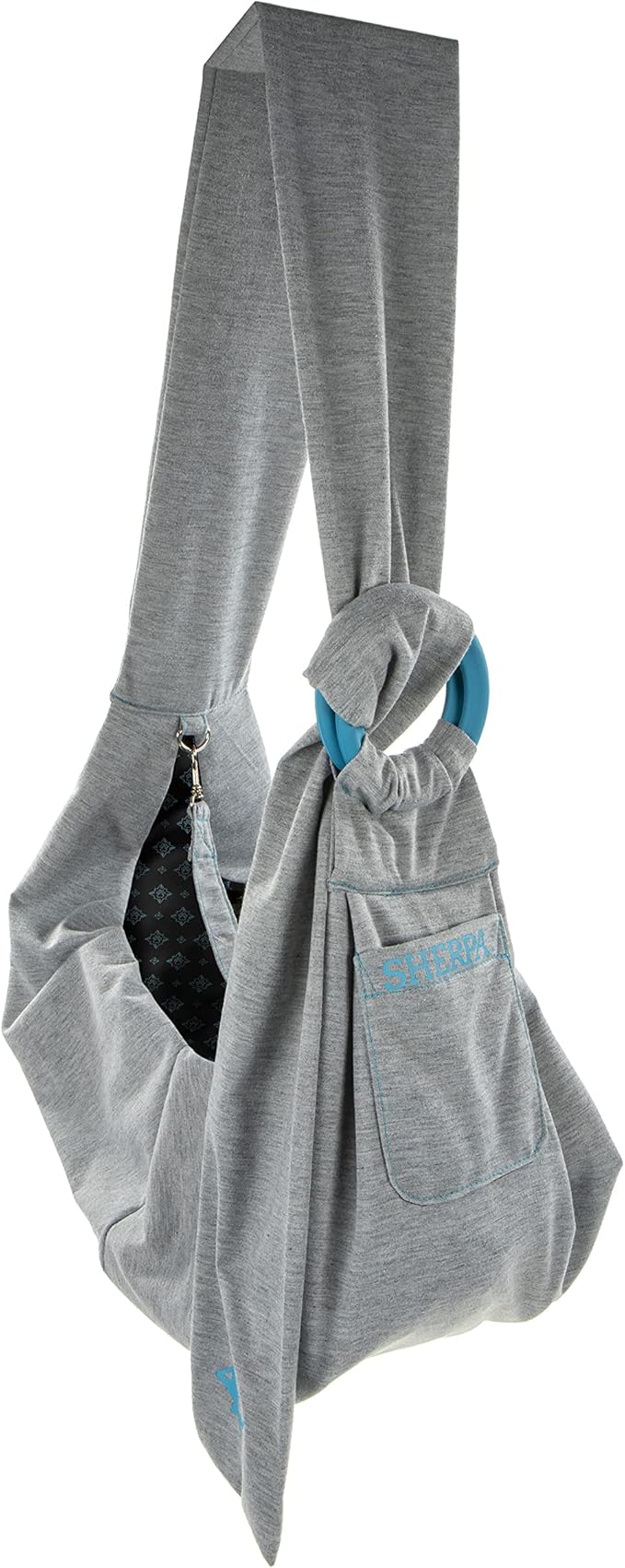 Sherpa Sling Hands-Free Wearable Pet Carrier - Gray, One Size
