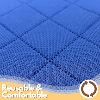 Dog Playpen Mat Pee Pad for Puppy Cat Octagon Shape Non-Slip Washable Whelping Pads Leakproof Potty Training Pads Reusable Absorption Pet Cage Liner