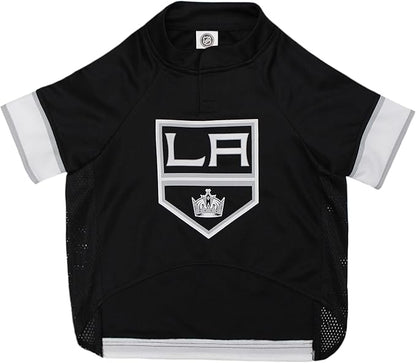 Pets First NHL Los Angeles Kings Jersey for Dogs & Cats, Medium. - Let Your Pet Be A Real NHL Fan!