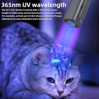 YYLUUT Anti Bark Device for Dogs,Ultrasonic Dog Bark Deterrent Devices,Dog Training & Behavior Aids,Portable Mini 365nm UV Detector for Dog/Cat Urine/Cat Moss
