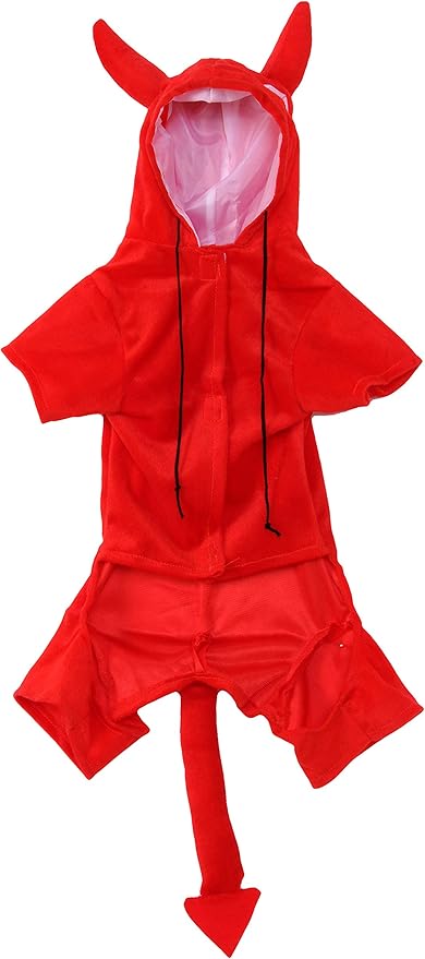 Rubie's Fleece Devil Dawg Costume Hoodie, Small