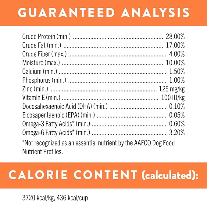 Nutro ULTRA High Protein Natural Dry Dog Puppy Food with a Trio of Proteins from Chicken Lamb and Salmon, 4 lb. Bag