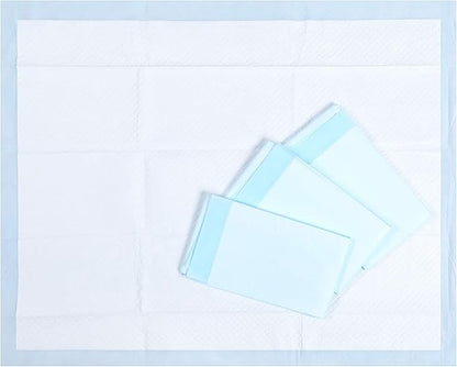 HONEY CARE All-Absorb, XXL 30"x36", 30 Count, Dog and Puppy Training Pads, Ultra Absorbent and Odor Eliminating, Leak-proof 5-Layer Potty Training Pads with Quick-dry Surface, Blue, A39