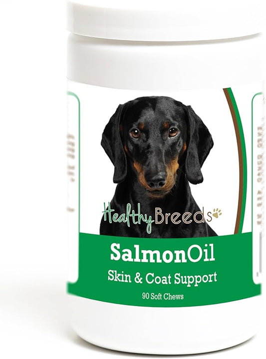 Healthy Breeds Dachshund Salmon Oil Soft Chews 90 Count