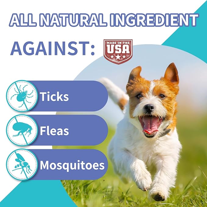 Advanllent Flea & Tick Prevention Supplement - Natural & Functional Flea Treatment for Dogs Soft Chew - Help with Dog Flea and Tick Treatment, Coat Smooth, Immune Health - 90 Count Flea Chewables