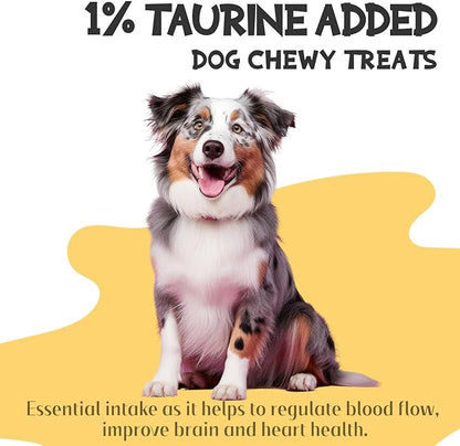 ASMPET Chicken Jerky Chicken Chips Dog Treats, Flavorable Dog Snack Rich in Protein All Natural Ingredients Free Grain Chewy Treat, Lovely Round Chicken Piece for Large Medium Dogs