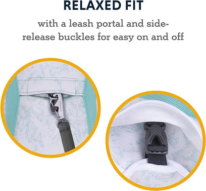 Ruffwear, Swamp Cooler Dog Vest, Evaporative Cooling for Hot Weather, Compatible with Most Harnesses, Sage Green, Large