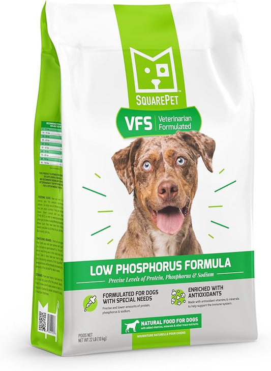 VFS Low Phosphorus Formula Special Needs Dry Dog Food Made with Cage Free Turkey and Whole Eggs 4.4lb