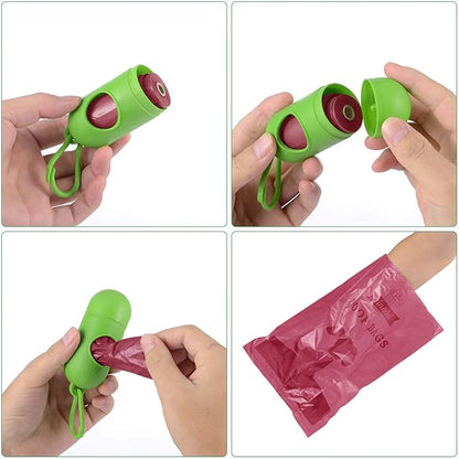 Dog Poop Bag 26 Rolls (390 Counts), Biodegradable Dog Waste Bags With 1 Free Dispenser, Eco-Friendly Leak Proof Pet Waste Disposal Refill Bags (Scented)