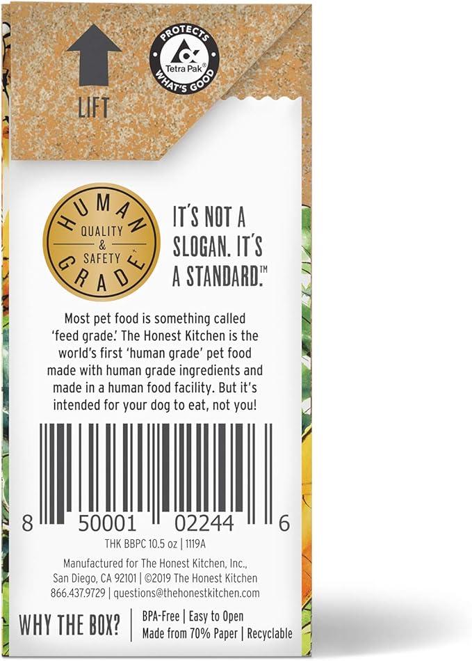 The Honest Kitchen Human Grade Wet Dog Food