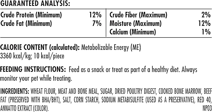 Milk-Bone MaroSnacks Dog Treats, 38 Ounce Refill Packs (Pack of 2) with Real Bone Marrow and Calcium