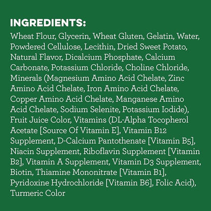 Greenies Teenie Natural Dog Dental Treats, Sweet Potato Flavor, 36 oz. Pack (130 Treats)