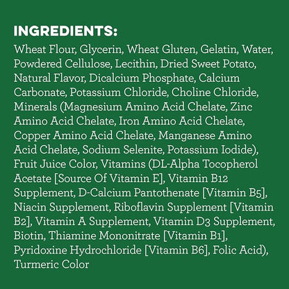Greenies Teenie Natural Dog Dental Treats, Sweet Potato Flavor, 36 oz. Pack (130 Treats)