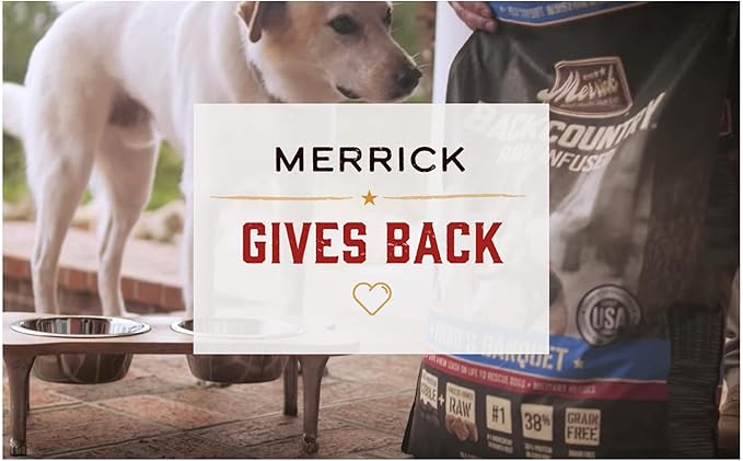 Merrick Slow-Cooked BBQ Premium Healthy Real Meat Grain Free Canned Dog Food, Texas Style With Braised Beef - (Pack of 12) 12.7 oz. Cans