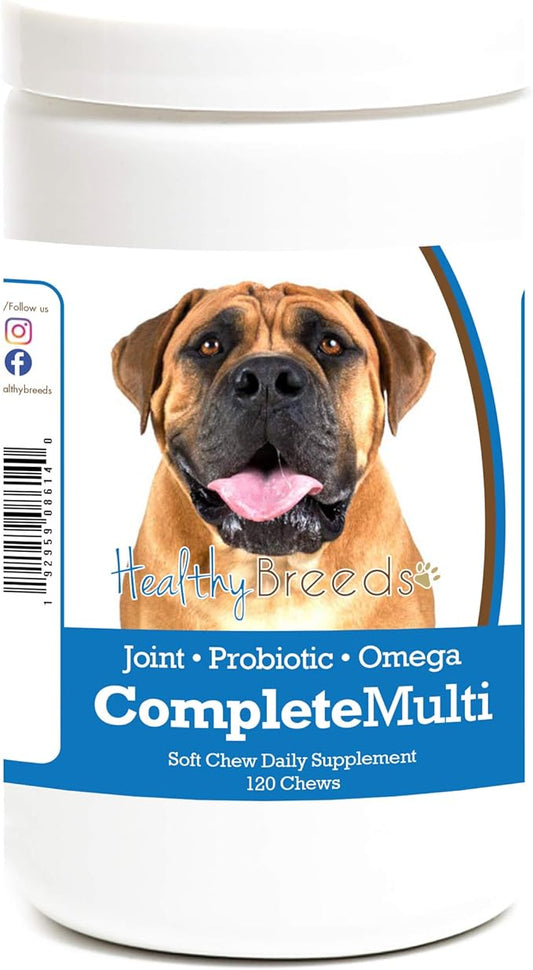 Healthy Breeds Boerboel All in One Multivitamin Soft Chew 120 Count