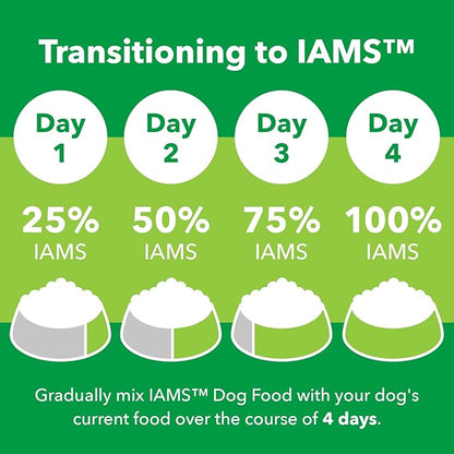 IAMS Advanced Health Skin & Coat Adult Dry Dog Food Chicken and Salmon Recipe, 36 lb. Bag