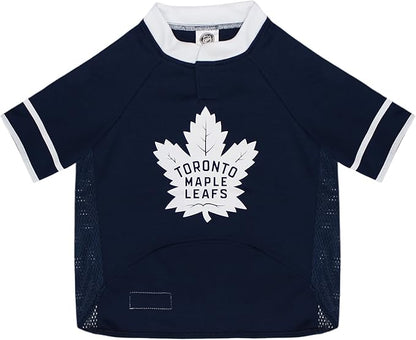 Pets First NHL Toronto Maple Leafs Jersey for Dogs & Cats, X-Small. - Let Your Pet Be A Real NHL Fan!