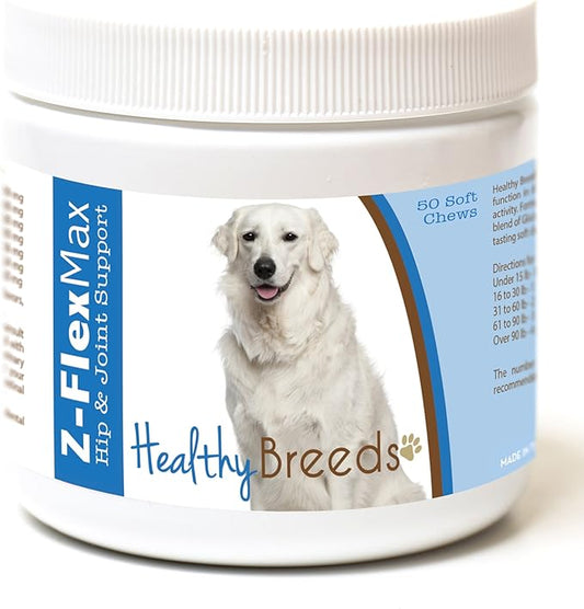 Healthy Breeds Kuvasz Z-Flex Max Hip and Joint Soft Chews 50 Count