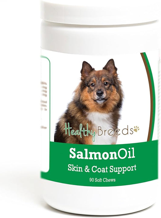 Healthy Breeds Eurasier Salmon Oil Soft Chews 90 Count