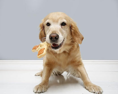 Hartz Chew ‘n Clean Chew Chicken Flavored Tri-Point Dog Treat & Chew Toy, Small 2 Pack