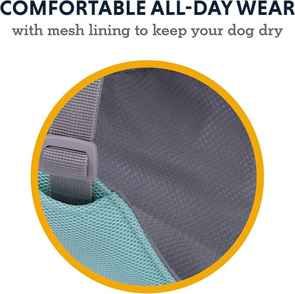 Ruffwear, Swamp Cooler Dog Harness, Lightweight with Evaporative Cooling for Hot Weather, Sage Green, XX-Small