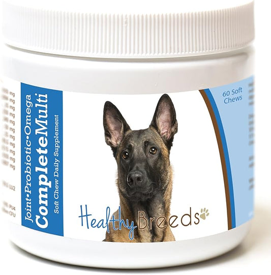 Healthy Breeds Belgian Malinois All in One Multivitamin Soft Chew 60 Count