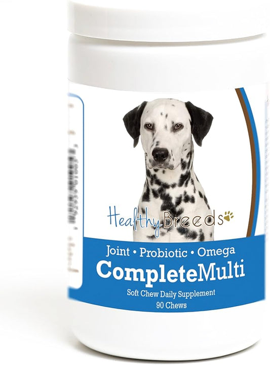 Healthy Breeds Dalmatian All in One Multivitamin Soft Chew 90 Count