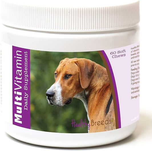 Healthy Breeds English Foxhound Multi-Vitamin Soft Chews 60 Count