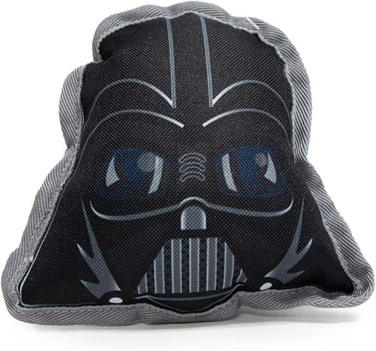 Buckle-Down Dog Toy, Star Wars, Ballistic Squeaker Darth Vader Head