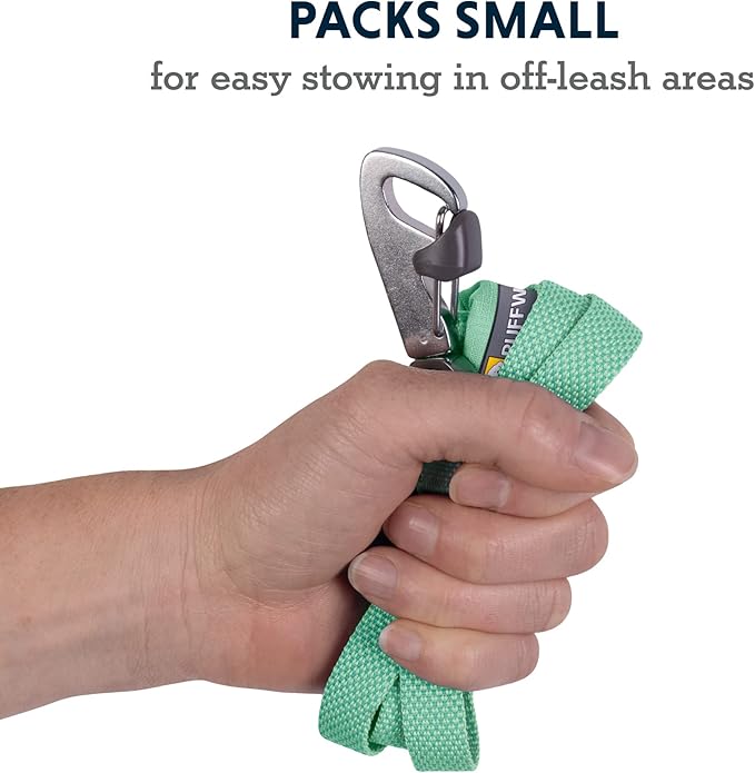 Ruffwear, Hi & Light Dog Leash, Minimal Ultralight Lead for Everyday Walks and Runs, 4.5 ft, Sage Green