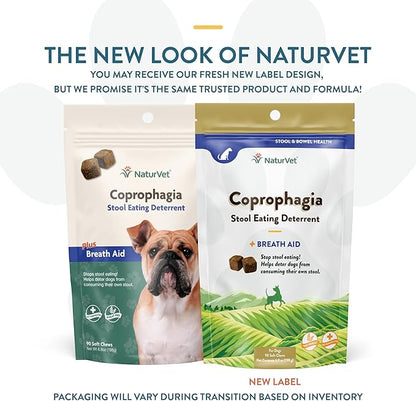 NaturVet Coprophagia Deterrent Soft Chews (90 ct)